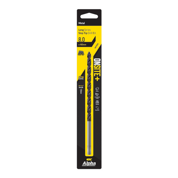 Alpha ONSITE Plus Long Series Drill Bit 8.0mm