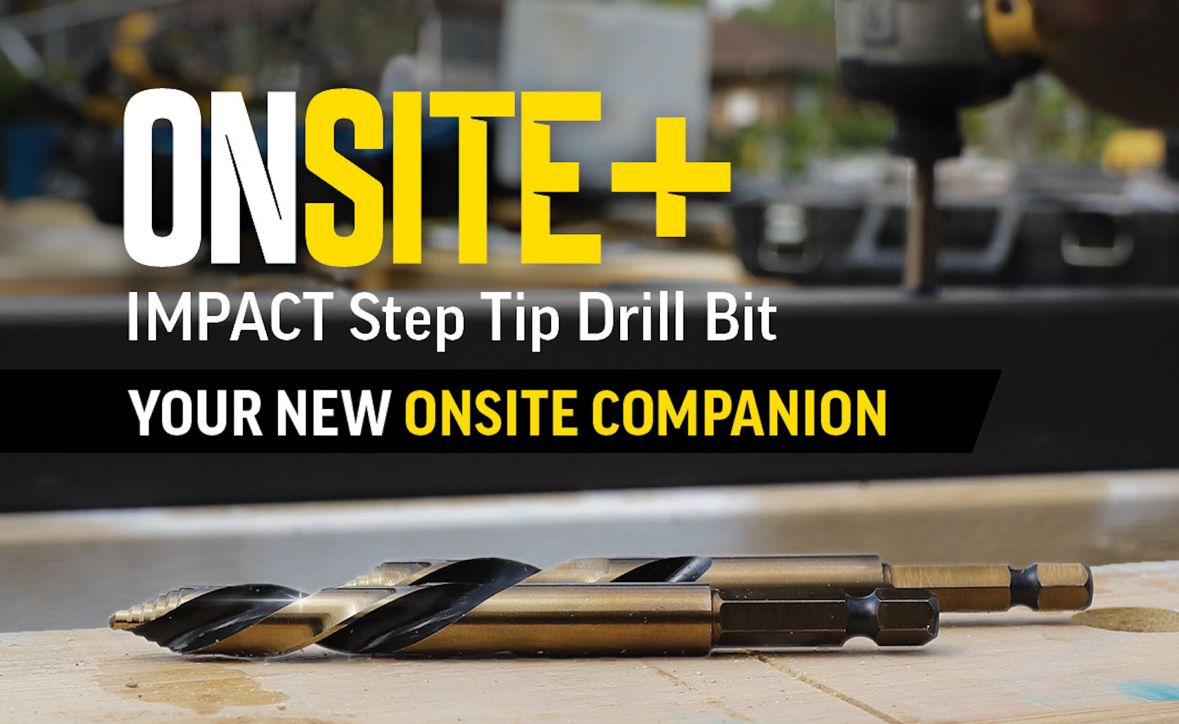 Alpha Onsite+ IMPACT Step Tip Drill Bits - Sheffield Group
