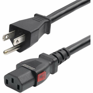 StarTech.com 12ft (3.6m) Heavy Duty Power Cord, NEMA 5-15P to Locking C13 AC Power Cable, 15A 125V, 14AWG, UL Listed StarTech.com 12ft (3.6m) Heavy Duty Power Cord, NEMA 5-15P to Locking C13 AC Power Cable, 15A 125V, 14AWG, UL Listed