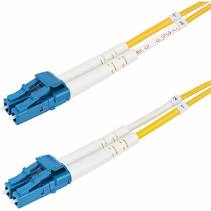 StarTech.com 15m (49.2ft) LC to LC (UPC) OS2 Single Mode Duplex Fiber Optic Cable, 9/125, 100G, Low Insertion Loss, LSZH Fiber Jumper Cord StarTech.com 15m (49.2ft) LC to LC (UPC) OS2 Single Mode Duplex Fiber Optic Cable, 9/125, 100G, Low Insertion Loss, LSZH Fiber Jumper Cord