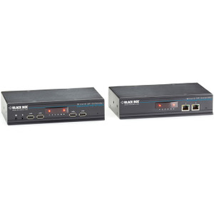 Black Box Dual-Head DisplayPort KVM Extender over CATx Black Box Dual-Head DisplayPort KVM Extender over CATx