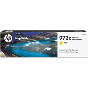 HP 972X (L0S04AN) Original High Yield Page Wide Ink Cartridge - Single Pack - Yellow - 1 Each HP 972X (L0S04AN) Original High Yield Page Wide Ink Cartridge - Single Pack - Yellow - 1 Each