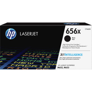 HP 656X (CF460X) Original High Yield Laser Toner Cartridge - Black - 1 Each HP 656X (CF460X) Original High Yield Laser Toner Cartridge - Black - 1 Each