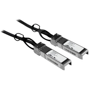 StarTech.com 1m 10G SFP+ to SFP+ Direct Attach Cable for Cisco SFP-H10GB-CU1M - 10GbE SFP+ Copper DAC 10Gbps Passive Twinax StarTech.com 1m 10G SFP+ to SFP+ Direct Attach Cable for Cisco SFP-H10GB-CU1M - 10GbE SFP+ Copper DAC 10Gbps Passive Twinax