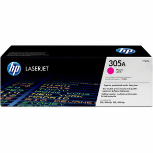 HP 305A (CE413A) Original Standard Yield Laser Toner Cartridge - Single Pack - Magenta - 1 Each HP 305A (CE413A) Original Standard Yield Laser Toner Cartridge - Single Pack - Magenta - 1 Each