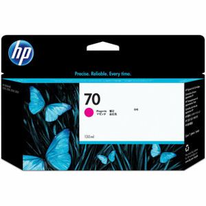HP 70 (C9453A) Original Inkjet Ink Cartridge - Single Pack - Magenta - 1 Each HP 70 (C9453A) Original Inkjet Ink Cartridge - Single Pack - Magenta - 1 Each