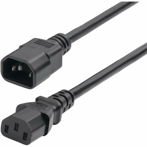 StarTech.com 1ft (0.3m) Power Extension Cord, IEC 60320 C14 to C13 PDU Power Cord, 10A 250V, 18AWG, UL Listed StarTech.com 1ft (0.3m) Power Extension Cord, IEC 60320 C14 to C13 PDU Power Cord, 10A 250V, 18AWG, UL Listed