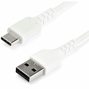 StarTech.com 2m USB A to USB C Charging Cable - Durable Fast Charge & Sync USB 2.0 to USB Type C Data Cord - Aramid Fiber M/M 3A White StarTech.com 2m USB A to USB C Charging Cable - Durable Fast Charge & Sync USB 2.0 to USB Type C Data Cord - Aramid Fiber M/M 3A White