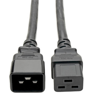 Tripp Lite 2ft Computer Power Cord Cable C19 to C20 Heavy Duty 20A 12AWG 2' Tripp Lite 2ft Computer Power Cord Cable C19 to C20 Heavy Duty 20A 12AWG 2'