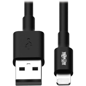 Tripp Lite 3ft Lightning USB Sync/Charge Cable for Apple Iphone / Ipad Black 3' Tripp Lite 3ft Lightning USB Sync/Charge Cable for Apple Iphone / Ipad Black 3'