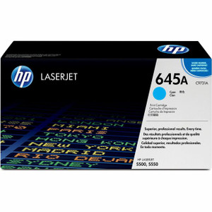 HP 645A (C9731A) Original Laser Toner Cartridge - Single Pack - Cyan - 1 Each HP 645A (C9731A) Original Laser Toner Cartridge - Single Pack - Cyan - 1 Each