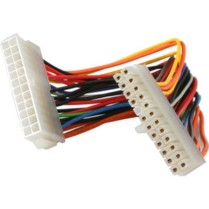 StarTech.com Power extension cable - 24 pin ATX (M) - 24 pin ATX (F) - 20 cm StarTech.com Power extension cable - 24 pin ATX (M) - 24 pin ATX (F) - 20 cm