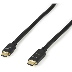 StarTech.com 80 ft (24,4m) Active HDMI Cable, 4K High Speed HDMI Cable, Ultra HD 4k x 2k HDMI, Durable HDMI Cord, 4K 30Hz, M/M StarTech.com 80 ft (24,4m) Active HDMI Cable, 4K High Speed HDMI Cable, Ultra HD 4k x 2k HDMI, Durable HDMI Cord, 4K 30Hz, M/M