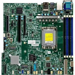 Supermicro X13SCH-F Server Motherboard - Intel C266 Chipset - Socket LGA-1700 - Micro ATX Supermicro X13SCH-F Server Motherboard - Intel C266 Chipset - Socket LGA-1700 - Micro ATX