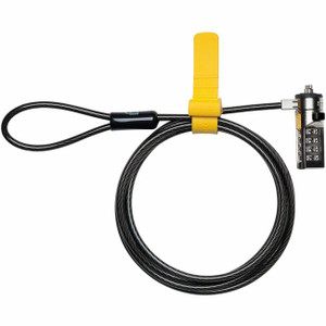 Kensington Serialized Combination Laptop Lock with Preset Code T-Bar - TAA Kensington Serialized Combination Laptop Lock with Preset Code T-Bar - TAA