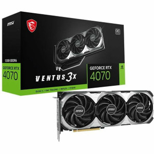 MSI NVIDIA GeForce RTX 4070 Graphic Card - 12 GB GDDR6 MSI NVIDIA GeForce RTX 4070 Graphic Card - 12 GB GDDR6