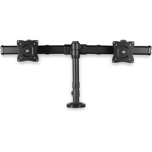 StarTech.com Desk-Mount Dual-Monitor Arm, For up to 27"(17.6lb/8kg) Monitors, Low Profile Design, Clamp/Grommet Mount, Dual Monitor Mount StarTech.com Desk-Mount Dual-Monitor Arm, For up to 27"(17.6lb/8kg) Monitors, Low Profile Design, Clamp/Grommet Mount, Dual Monitor Mount