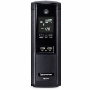 CyberPower Intelligent LCD BRG1500AVRLD2 1500VA Mini-tower UPS CyberPower Intelligent LCD BRG1500AVRLD2 1500VA Mini-tower UPS
