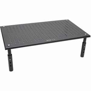 Tripp Lite by Eaton Monitor Riser for Desk, 18 x 11 in. - Height Adjustable, Metal, Black Tripp Lite by Eaton Monitor Riser for Desk, 18 x 11 in. - Height Adjustable, Metal, Black