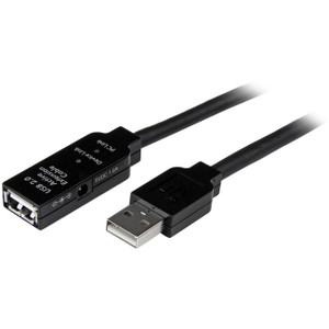StarTech.com 20m USB 2.0 Active Extension Cable - M/F StarTech.com 20m USB 2.0 Active Extension Cable - M/F