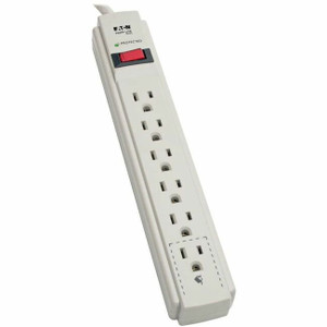Tripp Lite series 6-Outlet Economy Surge Protectors Tripp Lite series 6-Outlet Economy Surge Protectors