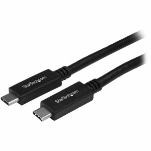 StarTech.com USB C Cable - 3 ft / 1m - USB 3.1 (10 Gbps) - 4K - USB-IF - Charge and Sync - USB Type C to Type C Cable - USB Type C Cable StarTech.com USB C Cable - 3 ft / 1m - USB 3.1 (10 Gbps) - 4K - USB-IF - Charge and Sync - USB Type C to Type C Cable - USB Type C Cable