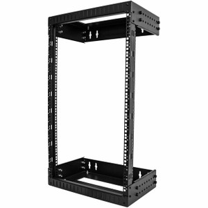 StarTech.com 2-Post 18U Heavy-Duty Wall Mount Network Rack, 19" Open Frame Server Rack with Adjustable Depth, Data Rack for IT Equipment~ StarTech.com 2-Post 18U Heavy-Duty Wall Mount Network Rack, 19" Open Frame Server Rack with Adjustable Depth, Data Rack for IT Equipment~