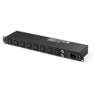 StarTech.com 1U 19" 8 Port Rack Mount PDU, IEC C13 Socket Rackmount Power Supply/ Strip, Horizontal Server Rack Surge Protector 16A 240V StarTech.com 1U 19" 8 Port Rack Mount PDU, IEC C13 Socket Rackmount Power Supply/ Strip, Horizontal Server Rack Surge Protector 16A 240V