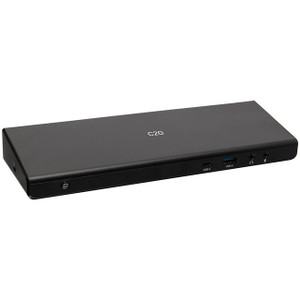 C2G USB C Triple Monitor Docking Station, HDMI, DisplayPort, Ethernet, USB - Up to 85W Power Delivery C2G USB C Triple Monitor Docking Station, HDMI, DisplayPort, Ethernet, USB - Up to 85W Power Delivery