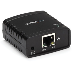 StarTech.com 10/100Mbps Ethernet to USB 2.0 Network LPR Print Server - USB Print Server with 10Base-T/100Base-TX Auto-sensing StarTech.com 10/100Mbps Ethernet to USB 2.0 Network LPR Print Server - USB Print Server with 10Base-T/100Base-TX Auto-sensing