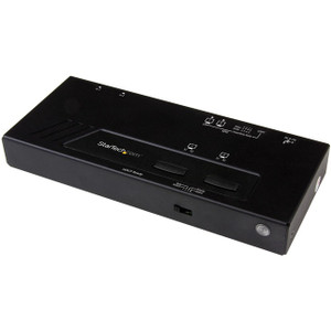 StarTech.com 2x2 HDMI Matrix Switch - 4K with Fast Switching, Auto-Sensing and Serial Control StarTech.com 2x2 HDMI Matrix Switch - 4K with Fast Switching, Auto-Sensing and Serial Control