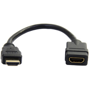 StarTech.com 6in HDMI Extension Cable, Short HDMI Cable Extender Male to Female, 4K UHD HDMI Port Saver M/F, HDMI 1.4, HDMI Dongle StarTech.com 6in HDMI Extension Cable, Short HDMI Cable Extender Male to Female, 4K UHD HDMI Port Saver M/F, HDMI 1.4, HDMI Dongle