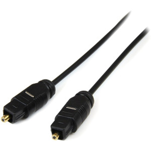 StarTech.com Digital SPDIF audio cable (optical) - TOSLINK (M) - TOSLINK (M) - fiber optic - 10 ft StarTech.com Digital SPDIF audio cable (optical) - TOSLINK (M) - TOSLINK (M) - fiber optic - 10 ft
