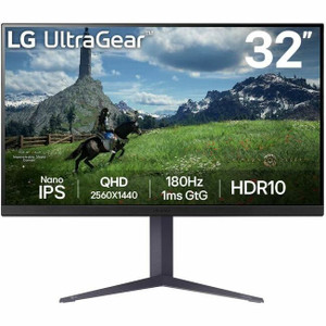 LG UltraGear 32GS85Q-B 32" Class WQHD Gaming LCD Monitor - 16:9 - Black LG UltraGear 32GS85Q-B 32" Class WQHD Gaming LCD Monitor - 16:9 - Black