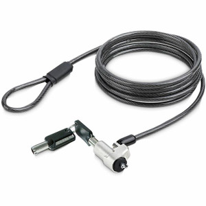 StarTech.com Laptop Cable Lock 6Ft Compatible w/ Noble Wedge®, Anti-Theft Keyed Lock, Security Cable Lock, Steel Cable Lock For Laptop StarTech.com Laptop Cable Lock 6Ft Compatible w/ Noble Wedge®, Anti-Theft Keyed Lock, Security Cable Lock, Steel Cable Lock For Laptop