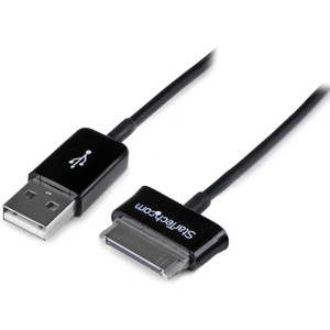 StarTech.com 2m Dock Connector to USB Cable for Samsung Galaxy Tab™ StarTech.com 2m Dock Connector to USB Cable for Samsung Galaxy Tab™
