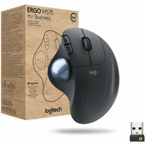 Logitech Ergo M575 for Business (Graphite) - Brown Box Logitech Ergo M575 for Business (Graphite) - Brown Box