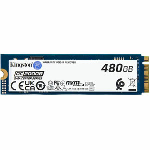 Kingston DC2000B 480 GB Solid State Drive - M.2 2280 Internal - PCI Express NVMe (PCI Express NVMe 4.0 x4) Kingston DC2000B 480 GB Solid State Drive - M.2 2280 Internal - PCI Express NVMe (PCI Express NVMe 4.0 x4)