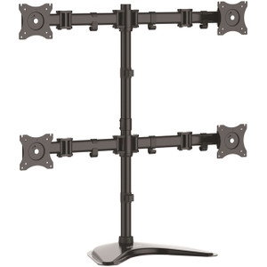 StarTech.com Quad Monitor Stand, Crossbar, Steel, Monitors up to 27" (17.6lb/8kg), VESA Monitor, Computer Monitor Stand, Monitor Arm StarTech.com Quad Monitor Stand, Crossbar, Steel, Monitors up to 27" (17.6lb/8kg), VESA Monitor, Computer Monitor Stand, Monitor Arm