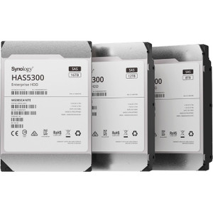Synology HAS5300 HAS5300-12T 12 TB Hard Drive - 3.5" Internal - SAS (12Gb/s SAS) Synology HAS5300 HAS5300-12T 12 TB Hard Drive - 3.5" Internal - SAS (12Gb/s SAS)