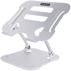 StarTech.com Laptop Stand for Desk, Ergonomic Laptop Stand Adjustable Height, Aluminum, Up to 22lb/10kg, Foldable Notebook Riser/Lift StarTech.com Laptop Stand for Desk, Ergonomic Laptop Stand Adjustable Height, Aluminum, Up to 22lb/10kg, Foldable Notebook Riser/Lift