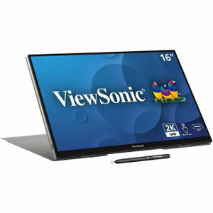 ViewSonic TD1656-2K 16" Class LED Touchscreen Monitor - 16:10 - 11.60 ms