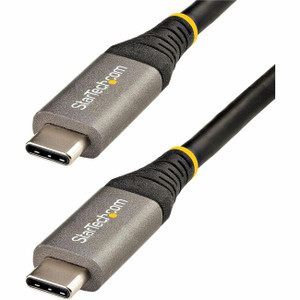 StarTech.com 6ft 2m USB C Cable, High Quality USB-C Cable, USB 3.0 (5Gbps) Type-C Cable, 5A/100W PD, DP Alt Mode, USB C Cord StarTech.com 6ft 2m USB C Cable, High Quality USB-C Cable, USB 3.0 (5Gbps) Type-C Cable, 5A/100W PD, DP Alt Mode, USB C Cord