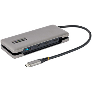 StarTech.com 4-Port USB-C Hub, USB-A | USB-C Ports, USB 3.2 Gen 2, 10Gbps, Bus Powered, 12.6in (32cm) Cable, Portable USB-C to USB-A Expansion Hub StarTech.com 4-Port USB-C Hub, USB-A | USB-C Ports, USB 3.2 Gen 2, 10Gbps, Bus Powered, 12.6in (32cm) Cable, Portable USB-C to USB-A Expansion Hub