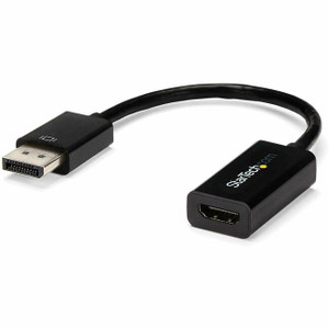 StarTech.com DisplayPort to HDMI Adapter, 4K 30Hz Active DP to HDMI Video Converter, Ultra HD DP 1.2 to HDMI 1.4 Monitor Adapter Dongle StarTech.com DisplayPort to HDMI Adapter, 4K 30Hz Active DP to HDMI Video Converter, Ultra HD DP 1.2 to HDMI 1.4 Monitor Adapter Dongle