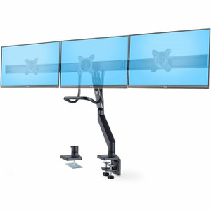 StarTech.com Crossbar Triple Monitor Desk Mount For Up To 3x 27in Screens, VESA 75x75/100x100, Tool-Less Arm Adjustments, C-Clamp/Grommet StarTech.com Crossbar Triple Monitor Desk Mount For Up To 3x 27in Screens, VESA 75x75/100x100, Tool-Less Arm Adjustments, C-Clamp/Grommet