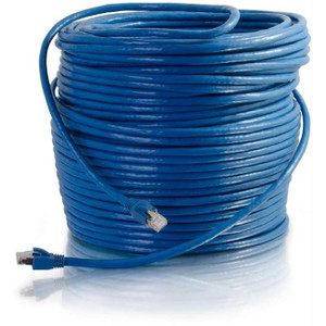 C2G 100ft Cat6 Shielded Ethernet Cable - Cat 6 Network Patch Cable - Blue C2G 100ft Cat6 Shielded Ethernet Cable - Cat 6 Network Patch Cable - Blue