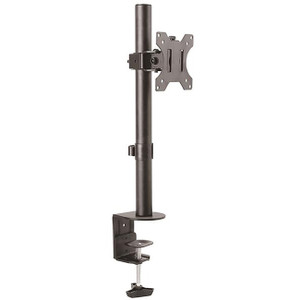 StarTech.com Single Monitor Desk Mount, Adjustable Monitor VESA Mount 34" (17.6lb/8kg) Display, Ergonomic Pole Mount Arm, C-Clamp/Grommet StarTech.com Single Monitor Desk Mount, Adjustable Monitor VESA Mount 34" (17.6lb/8kg) Display, Ergonomic Pole Mount Arm, C-Clamp/Grommet