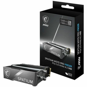 MSI SPATIUM M570 PRO 2 TB Solid State Drive - M.2 2280 Internal - PCI Express NVMe (PCI Express NVMe 5.0 x4) MSI SPATIUM M570 PRO 2 TB Solid State Drive - M.2 2280 Internal - PCI Express NVMe (PCI Express NVMe 5.0 x4)