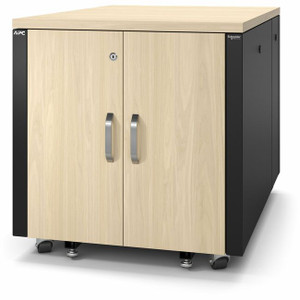 APC by Schneider Electric NetShelter Soundproof, 12U, Server Rack Enclosure, Maple APC by Schneider Electric NetShelter Soundproof, 12U, Server Rack Enclosure, Maple